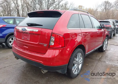 2012 Ford Edge Limited z USA, uszkodzony, nr VIN 2FMDK4KC7CBA27107